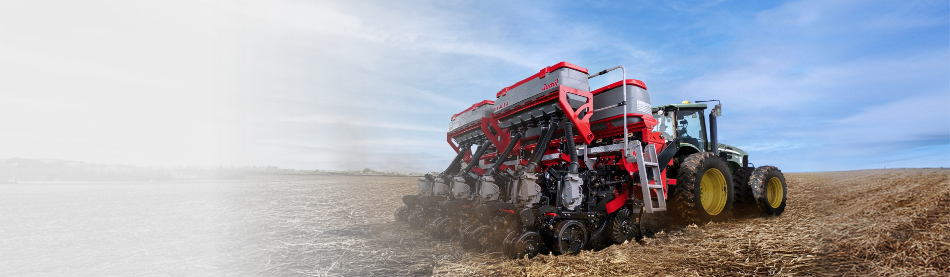 Plantadeira agr&iacute;cola JM Pop 5.90para m&eacute;dias propriedades 