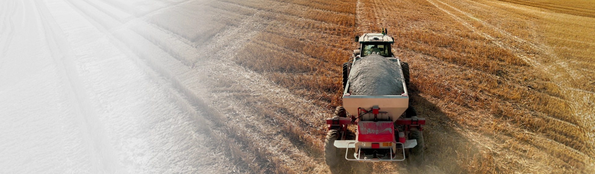 Distribuidor de fertilizantes Precisa 6m&sup3;com alta precis&atilde;o na aplica&ccedil;&atilde;o